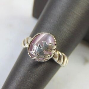 Womens Sterling Silver Fashion Bird Ring